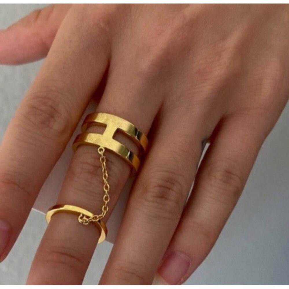 Gorjana Abbot Ring To Midi Connector Size 6 Ring 3 Midi